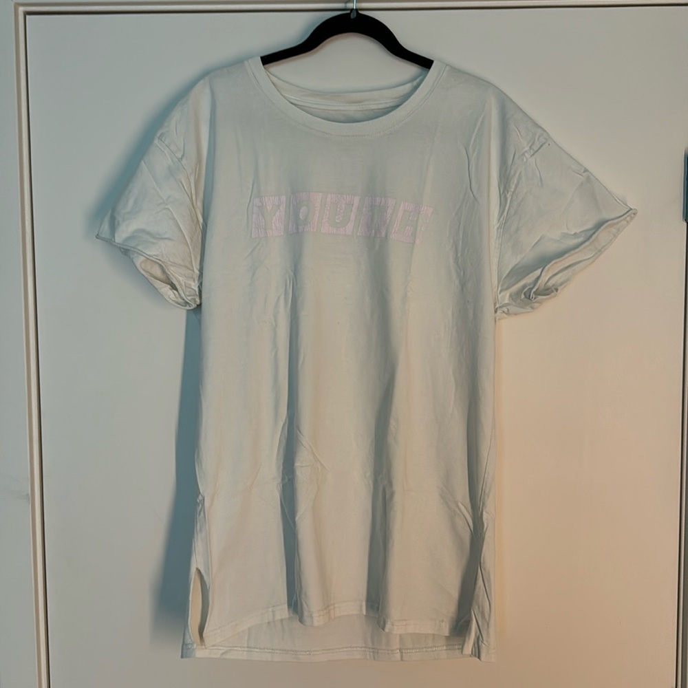 Youth Machine Distressed Oversized Tee